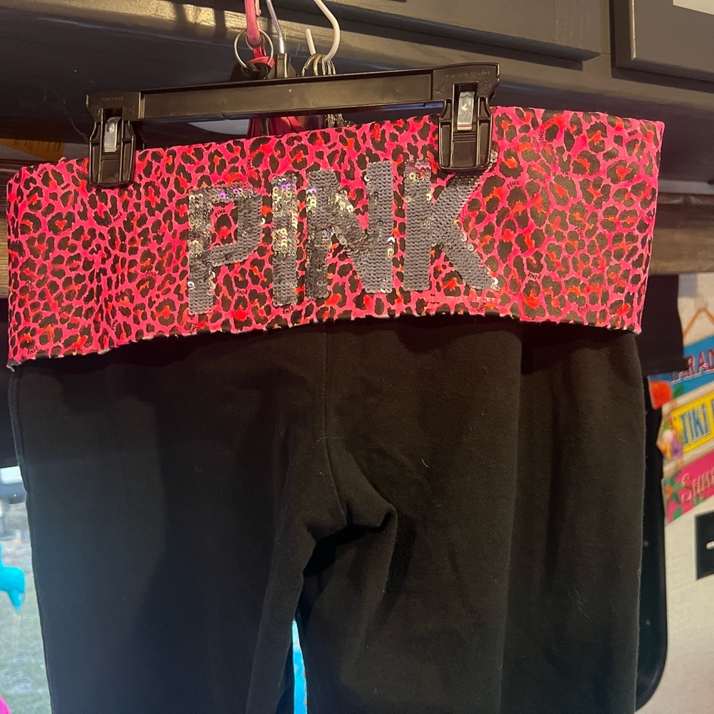 VS Fold Over Flare Leggings